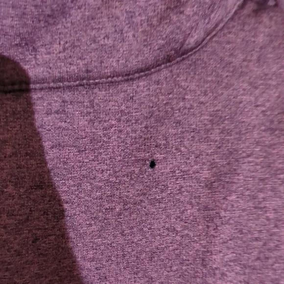 The North Face Burgundy Half-Zip Fleece - Picture 5 of 6